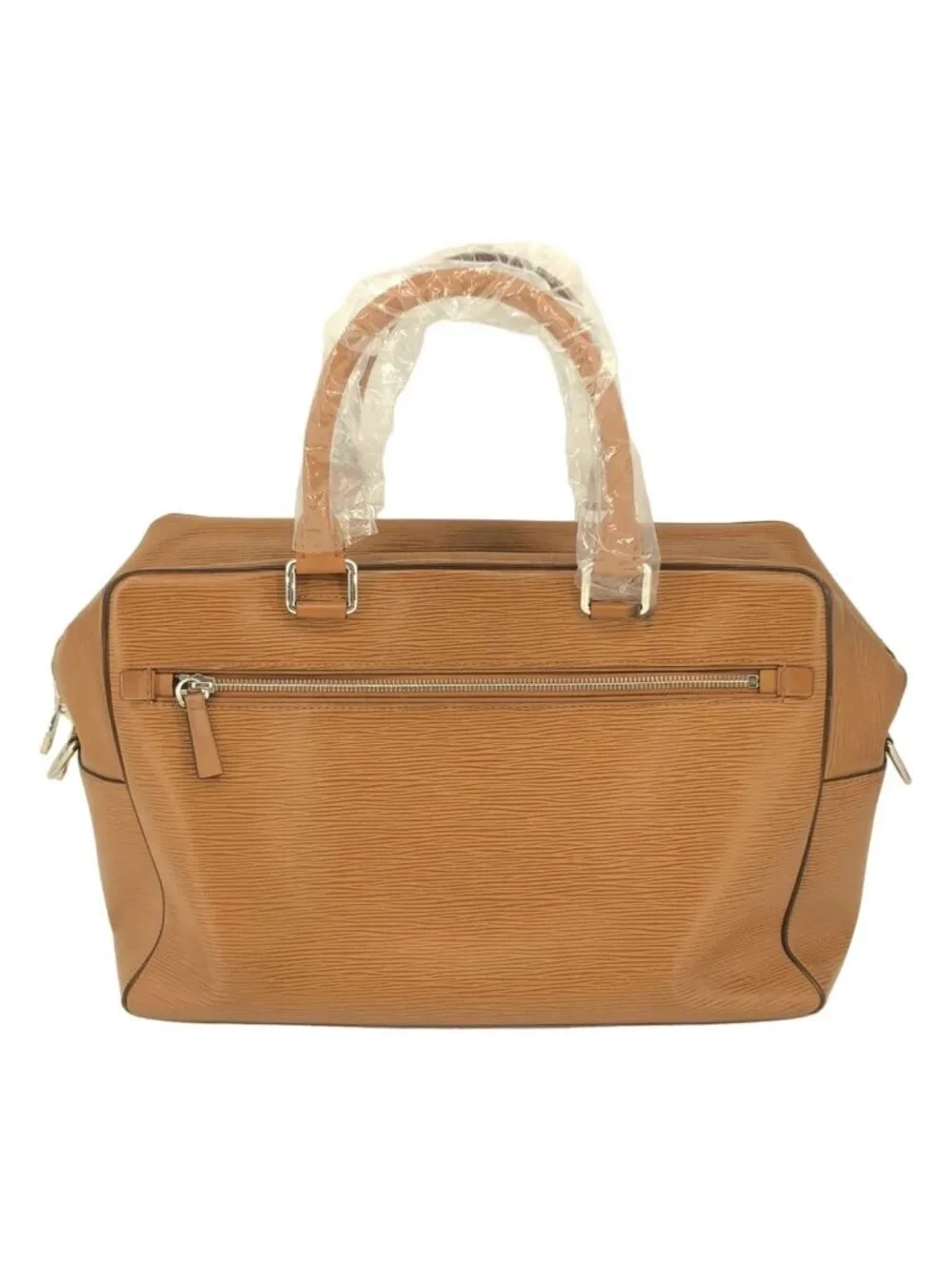 Louis Vuitton Epi Leather 2-Way Boston Bag Brown